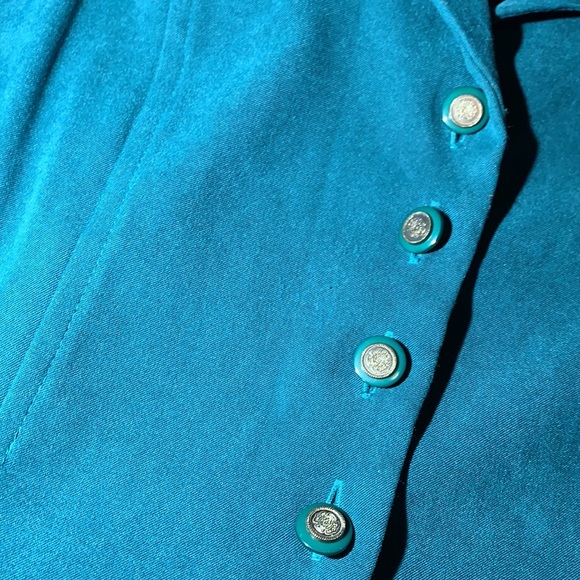 Vintage button up blazer jacket 14 P - Picture 5 of 9